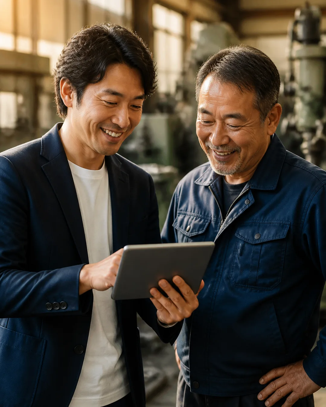 AI顧問が中小企業の社長に横で伴走する